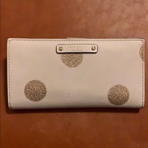 Kate Spade Pink Polka Dot Wallet